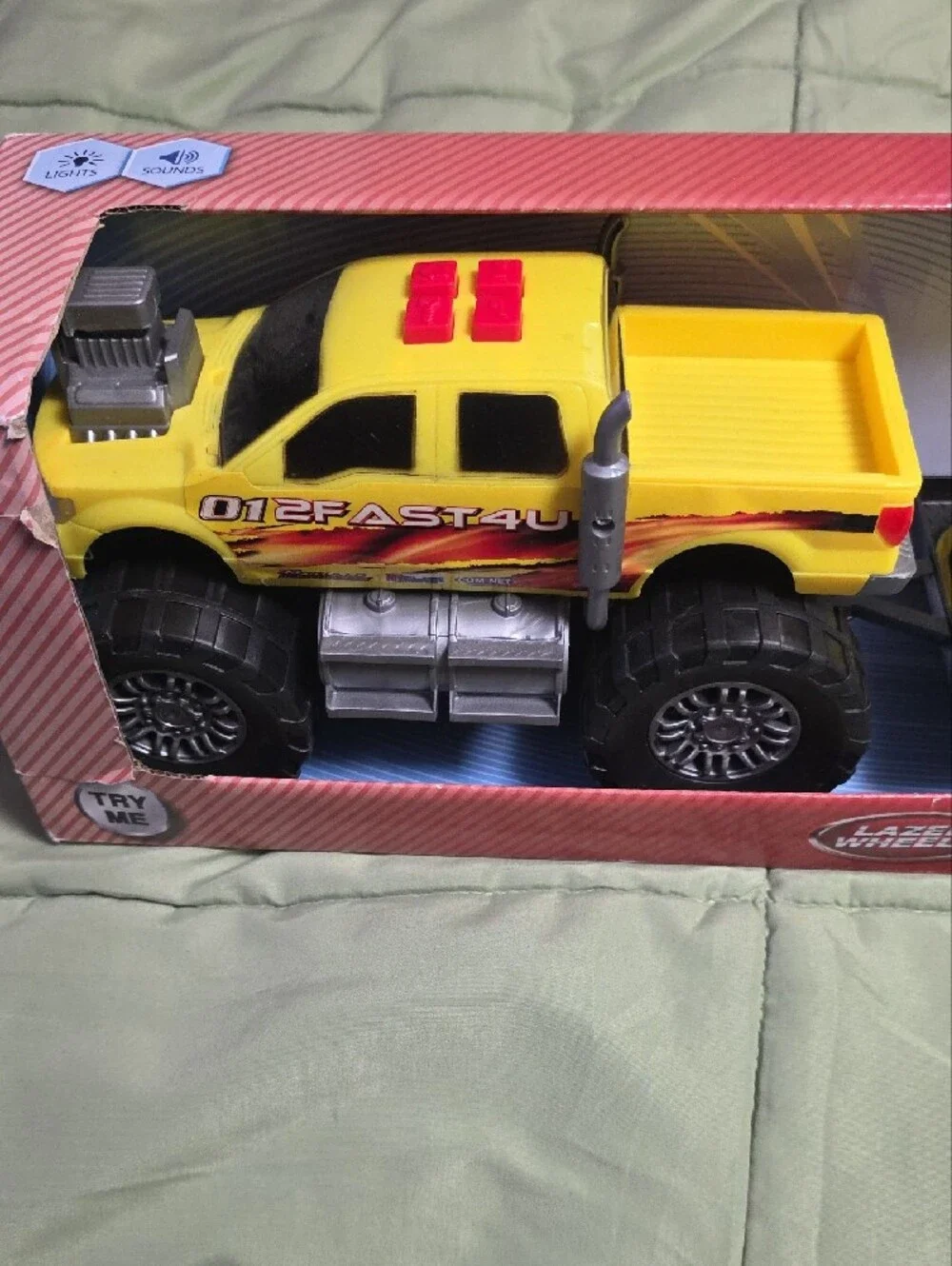Lazer Wheels 2Fast4U Truck & Car Set